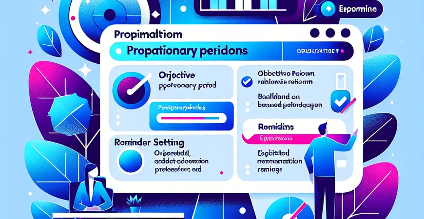 HRM 系统如何设置试用期考核？目标拆解与到期提醒设置